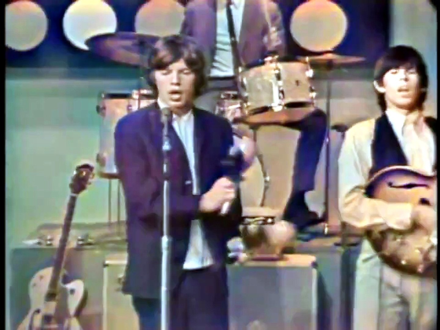 the rolling stones - not fade away (live, mike douglas show