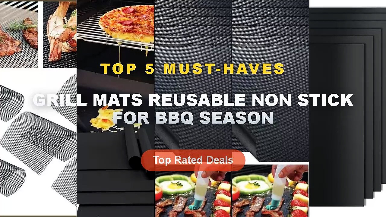 Don't Buy Grill Mats Reusable Non Stick For BBQ...