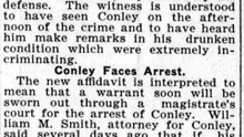 Friday, 4th July 1913 New Testimony Lays Crime to Conley