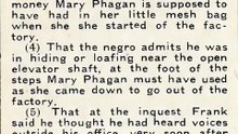 Sunday, 6th July 1913 Phagan Case Centers on Conley; Negro Lone Hope of Both Sides