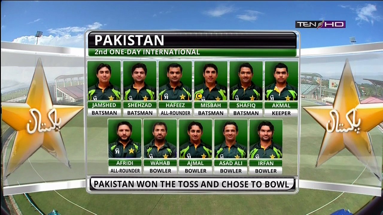 2013 West Indies vs Pakistan, 2nd ODI at Providence, Jul 16 2013