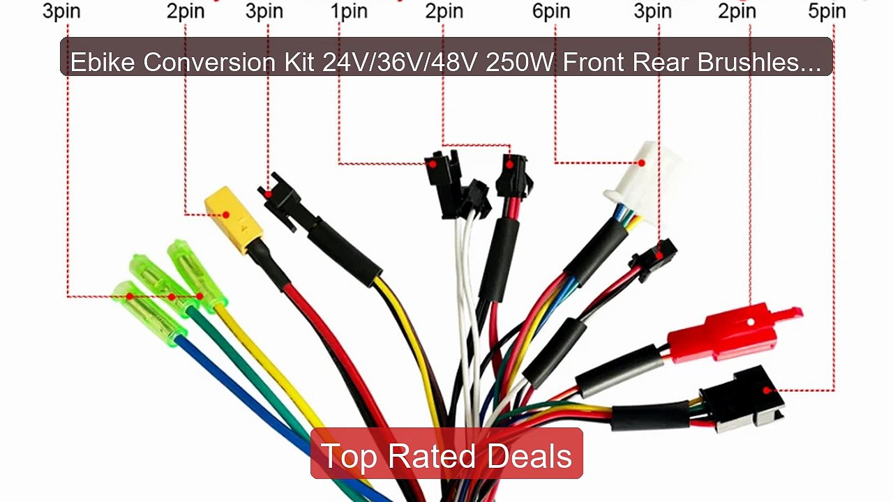 Ebike Conversion Kit 24V/36V/48V 250W Front Rear Brushless Gear Hub... -- Top Rated 2026 | Buy Now!