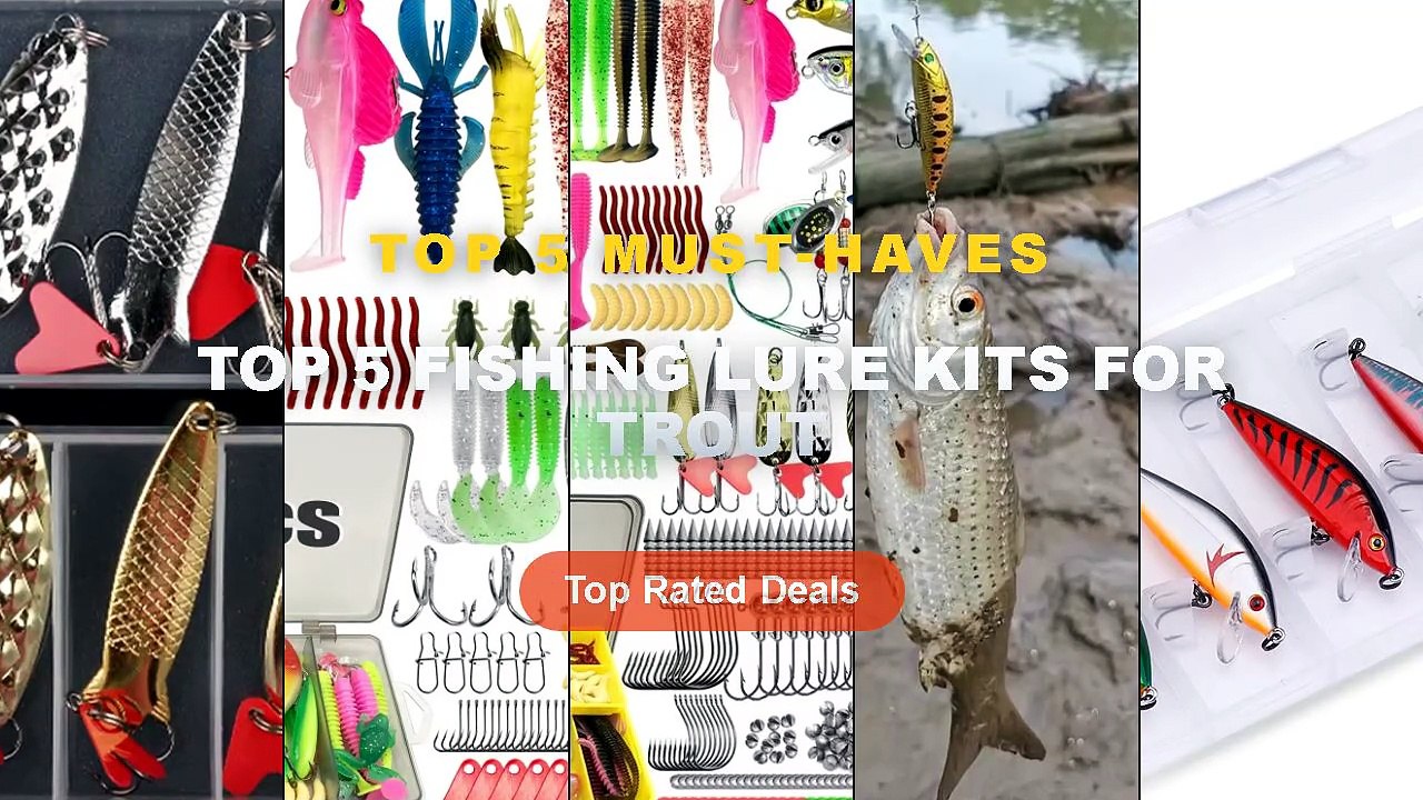 Cheap & Best Top 5 Fishing Lure Kits For Trout...