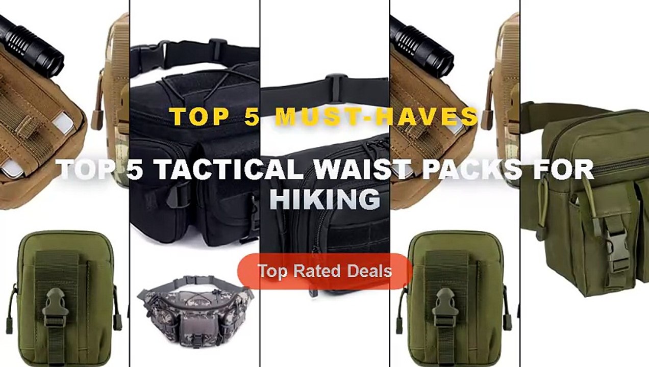 Don't Buy Top 5 Tactical Waist Packs For Hiking...