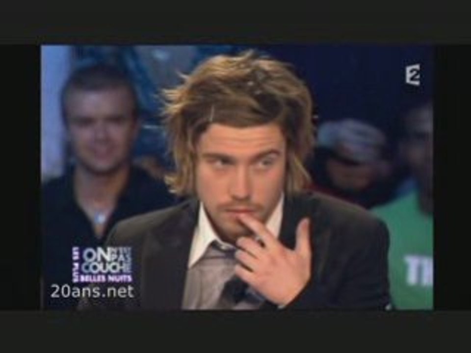 Julien Doré chez Ruquier on n'est pas couché