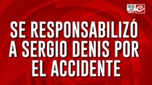 Se responsabilizó a Sergio Denis por el accidente