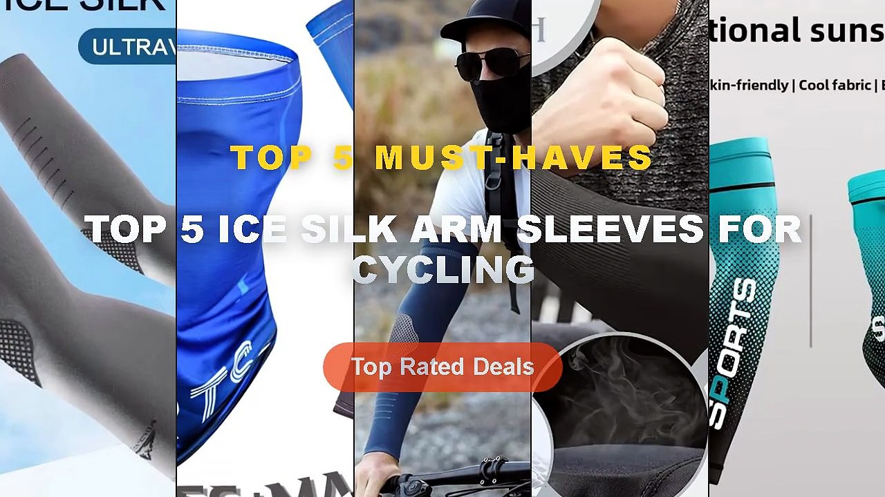 Cheap & Best Top 5 Ice Silk Arm Sleeves For Cyc...