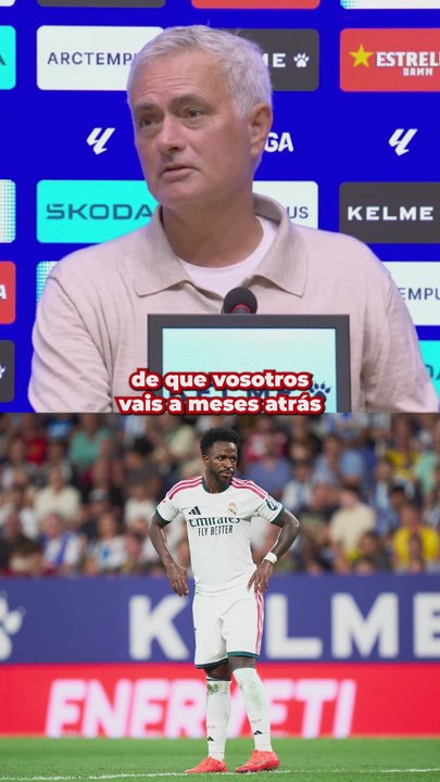 El INTENSO ALEGATO de MOURINHO en DEFENSA de VI...