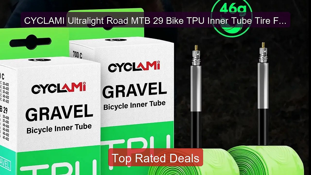 CYCLAMI Ultralight Road MTB 29 Bike TPU Inner T...