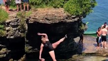 Cliff Jump Gone Wrong