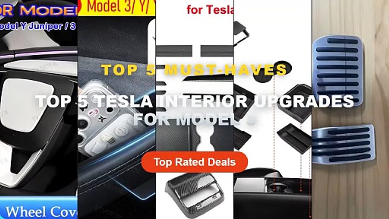 Cheap & Best Top 5 Tesla Interior Upgrades For...
