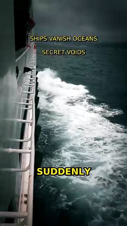 Ships Vanish? 🚢💨 Ocean's Secret Voids!