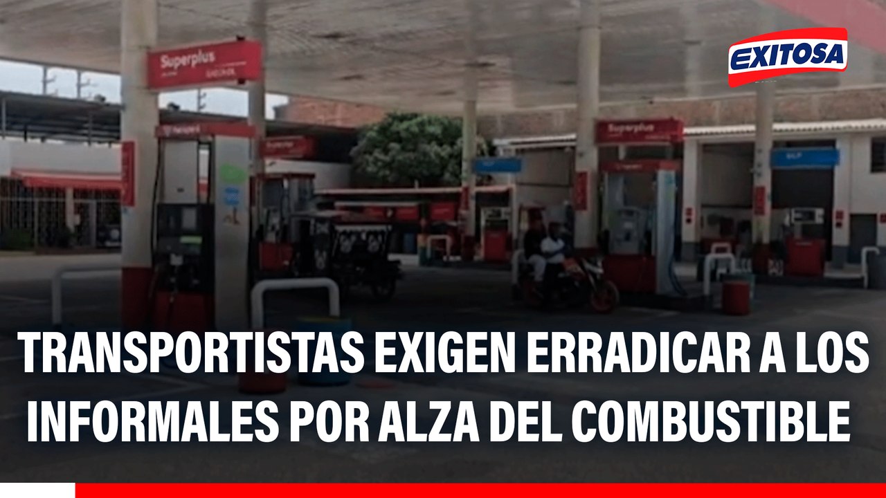 Transportistas exigen erradicar a los informales por alza de combustible