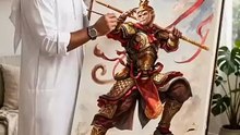 "He Drew Sun Wukong... Then WUKONG JUMPED OUT OF THE BOOK! 😱"