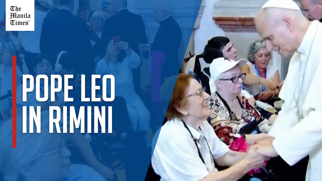Pope Leo XIV attends ‘Meeting for Friendship Am...