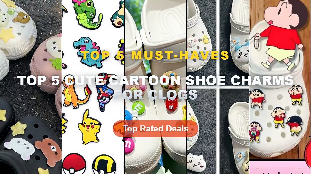 Cheap & Best Top 5 Cute Cartoon Shoe Charms For...