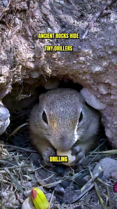Ancient Rocks Hide Tiny Drillers! 🤯