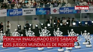 2.056 robots compiten en las Olimpiadas organizadas en Pekín
