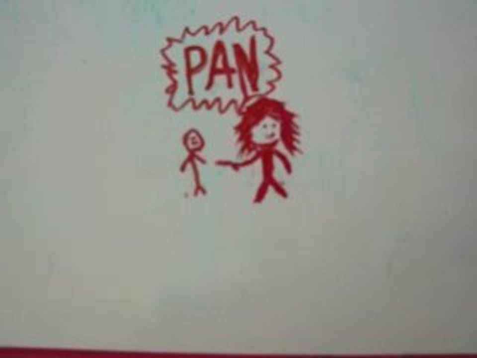 stop motion dessin sur tableau blanc