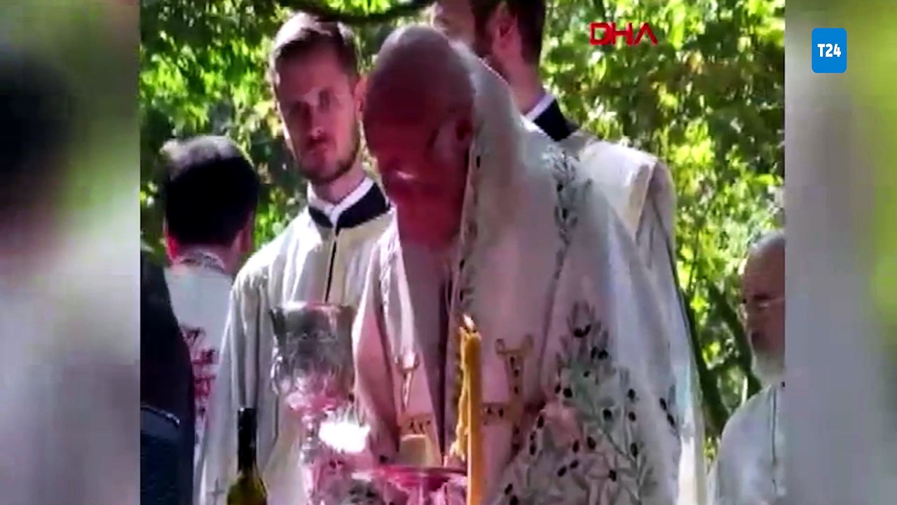 Patrik Bartholomeos, Balıkesir Erdek’te ayin yönetti