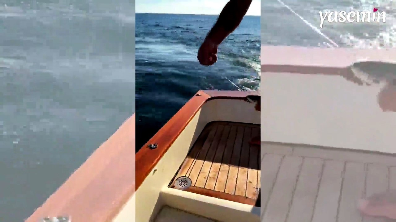 Ata Demirer İstanbul Boğazı'nda palamut avına çıktı!