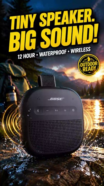 Bose SoundLink Micro 2nd Gen Portable Bluetooth Speaker | Powerful Sound