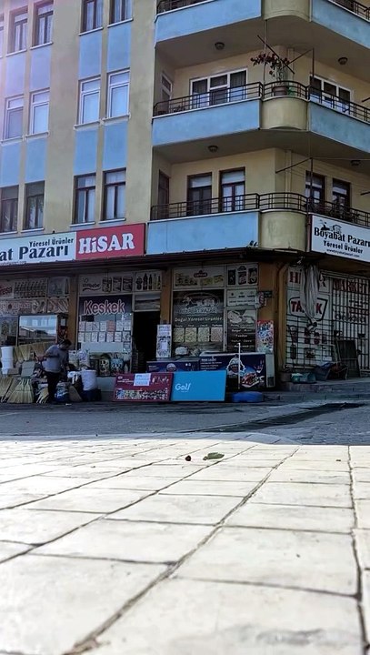 Boyabat’ta Ahilik geleneğini hatırlatan görüntü