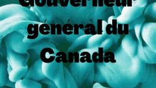 Gouverneur général du Canada
