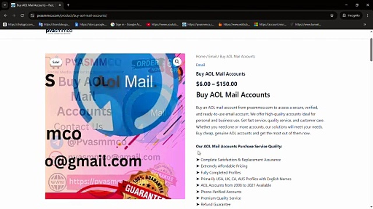 Buy AOL Mail Accounts: A Complete Guide to Acco...