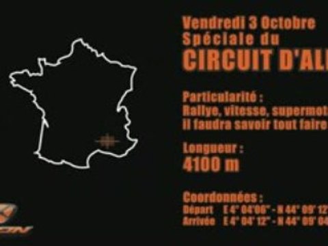 Speciale n°8 circuit d'ales : Vidéo Dark Dog Tour 2008