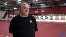 Vision impaired archer aims for world stage in new sport