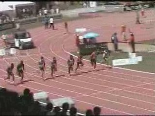 100m demi final maxime