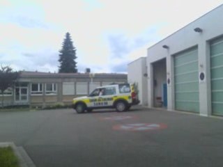 Sortie garage SMUR Colmar