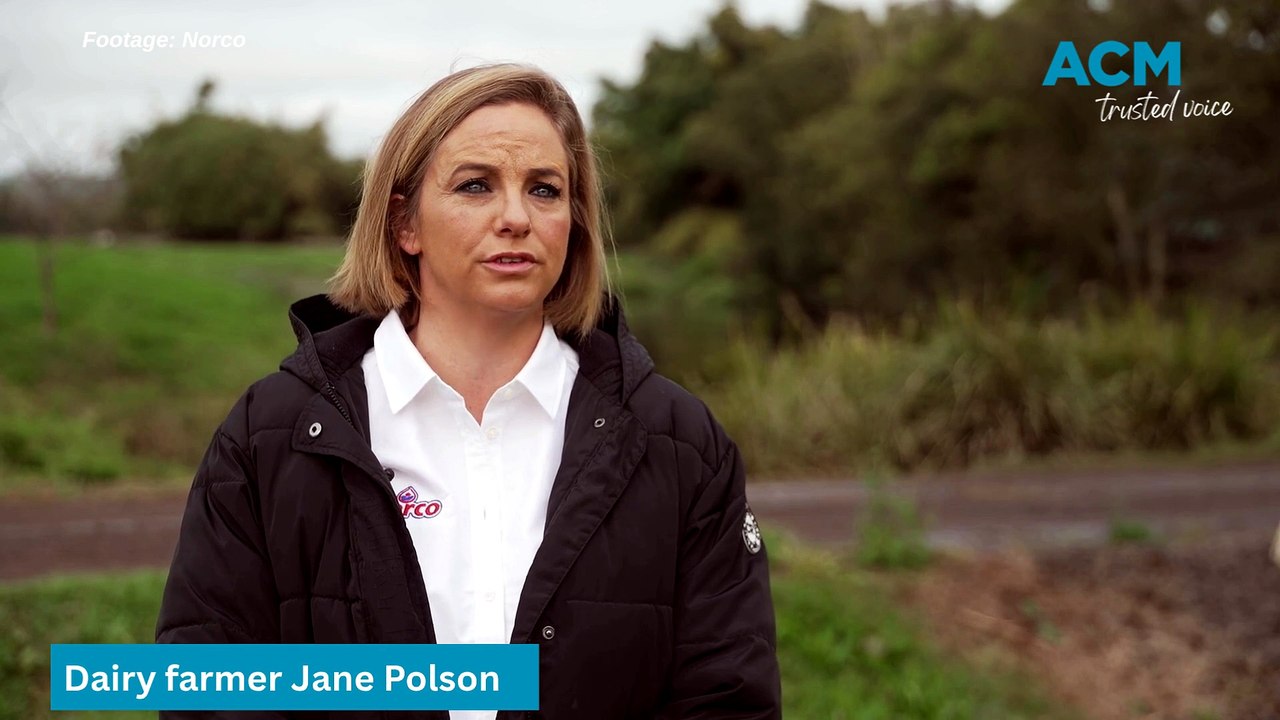 Oxley Island dairy farmer Jane Polson talks about farming and mental health