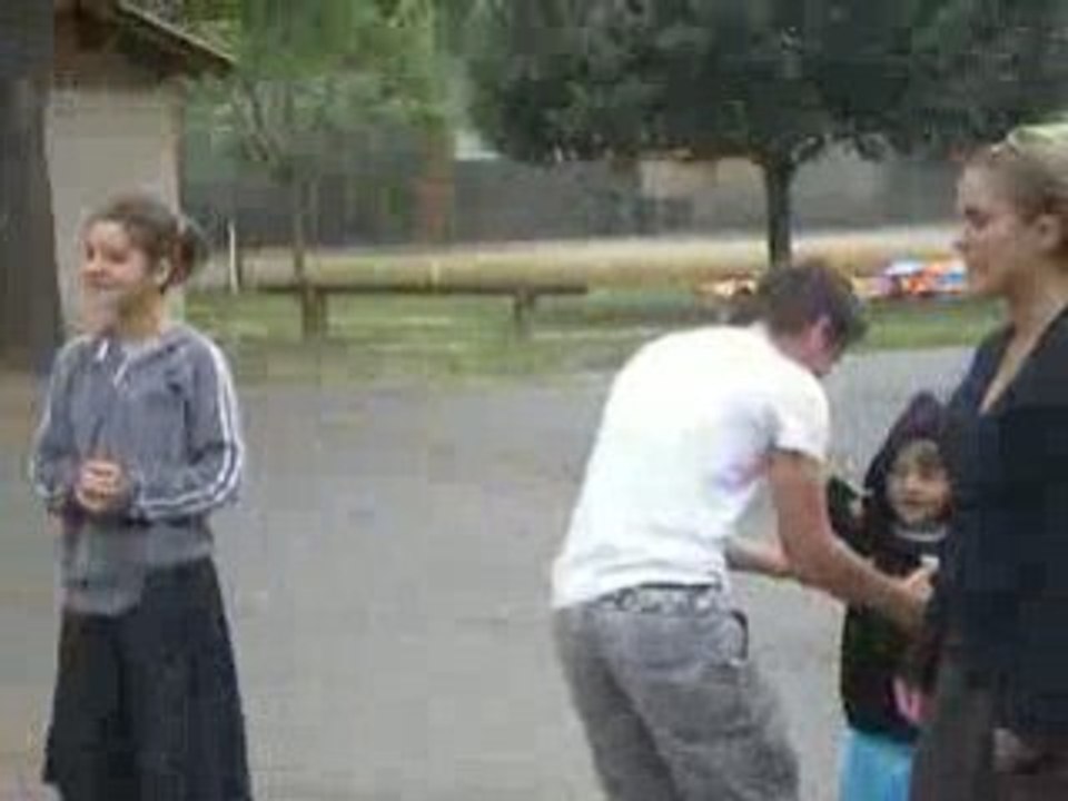 Partie De Basket Avec La Famille D ' Allemagne (l)