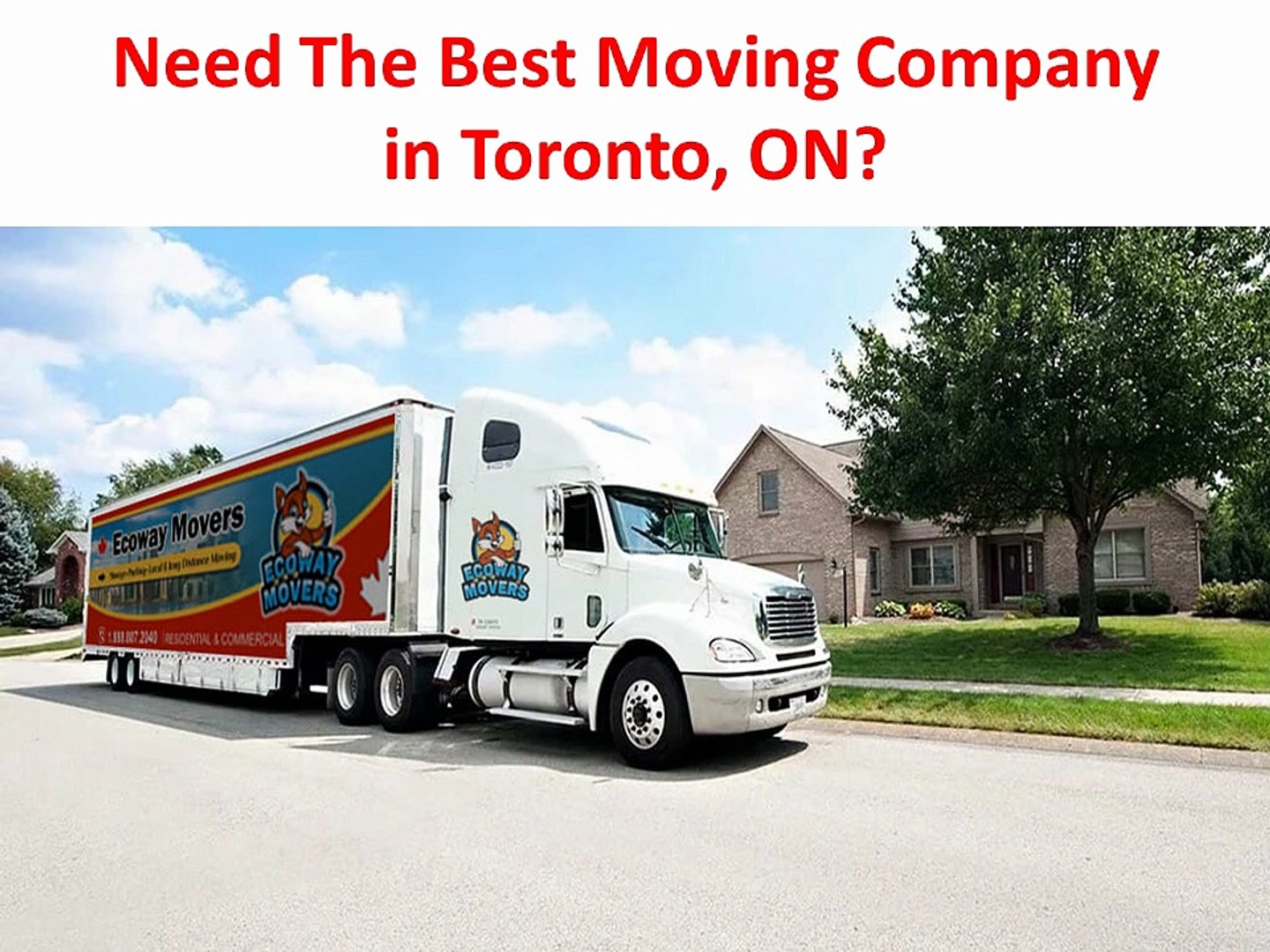 ⁣Ecoway Movers : Affordable Moving Company in Toronto You Can Actually Trust