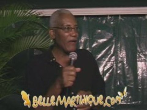 Pierre SAMOT Maire du Lamentin à la Fete de la Musique