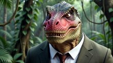 Jungle Ka Asli Boss Kaun? 😱 | Lion Vs T Rex | Animal Meme Style Animation | 3D Moral Stories