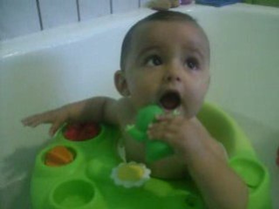 dans mon bain
