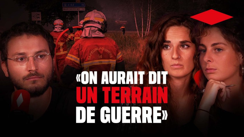 Nos journalistes racontent comment elles ont vécu le mégafeu de Gironde