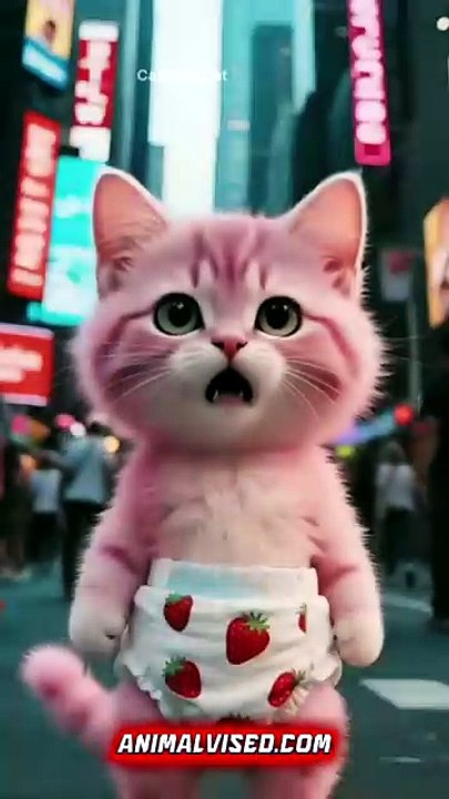 Cat Superhero 🦸‍♀️🐾❤️😻 | The Brave Cat Who Saves the Day | Animal Vised