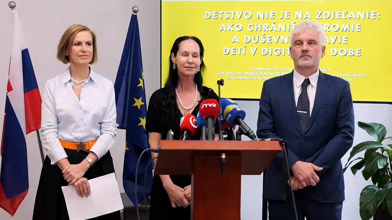 ZÁZNAM: J. Mikloško: Fotky detí, ktoré uverejnia rodičia na internete, môžu byť zneužité