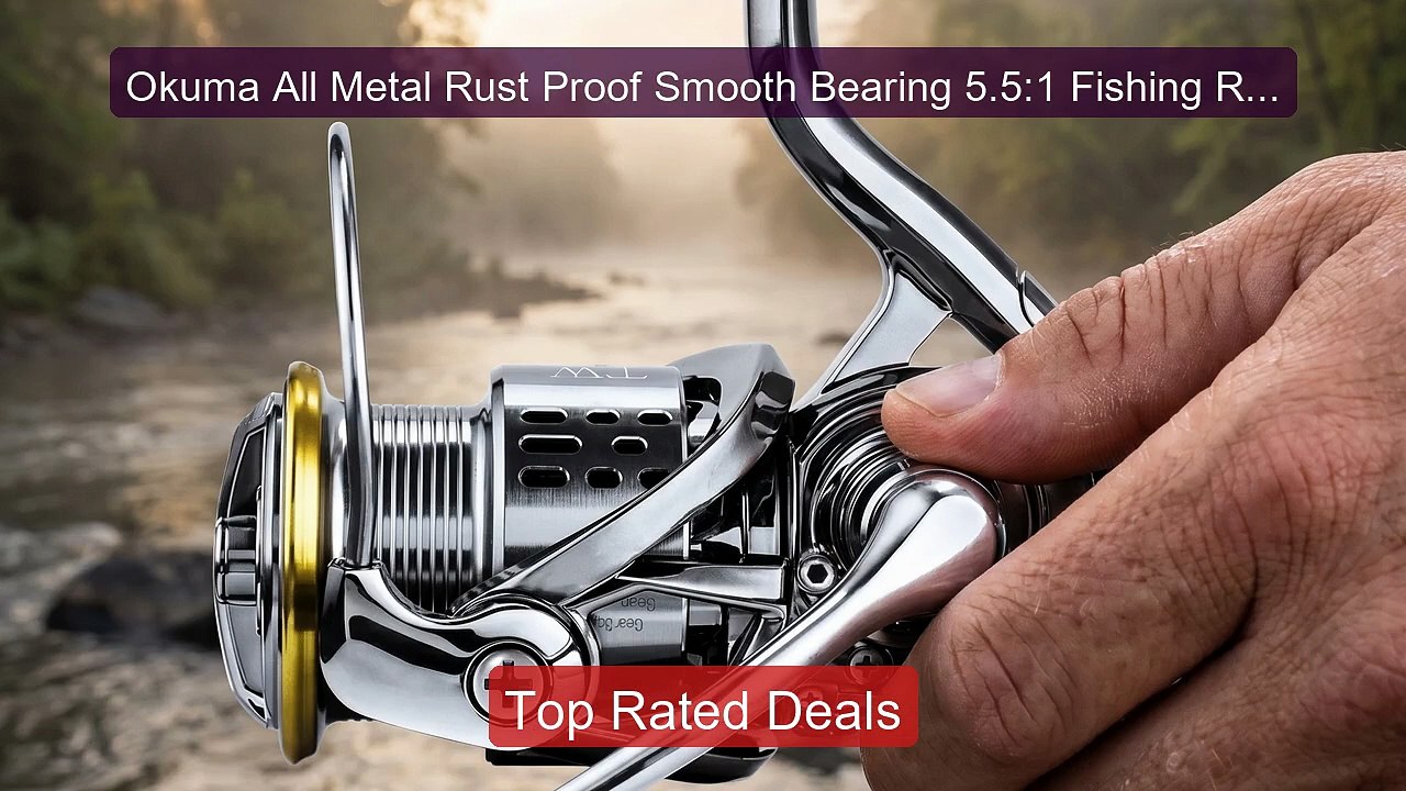Okuma All Metal Rust Proof Smooth Bearing 5.5:1...