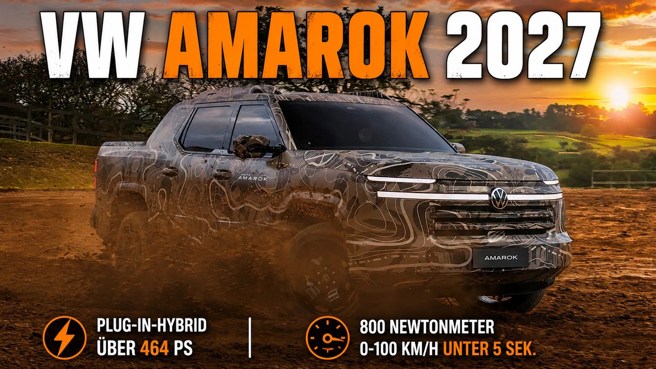 Volkswagen Amarok 2027: Das steckt hinter der neuen Pickup-Generation