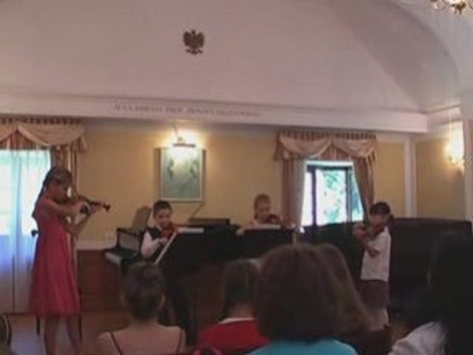 Stage de musique en pologne