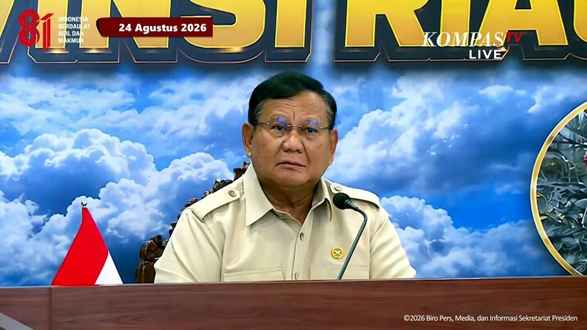 Prabowo Perintahkan Bangun Sumur Bor di Hotspot Karhutla Riau: Jangan Tunggu Jadi Titik Api