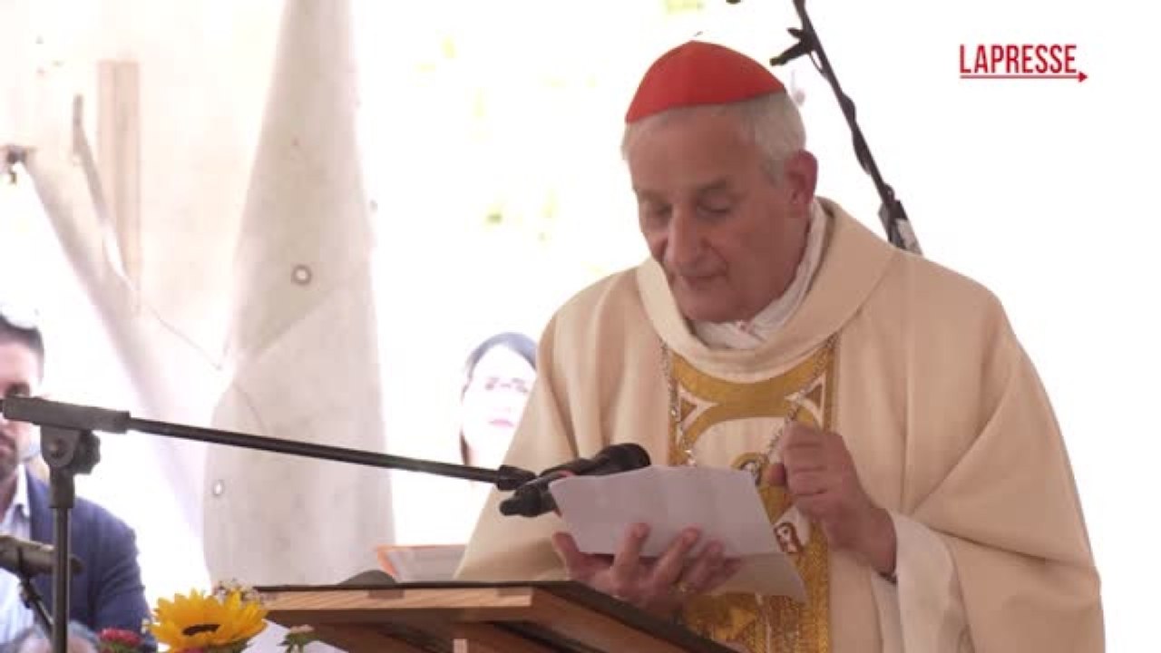 Terremoto Amatrice, Zuppi celebra messa nel decimo anniversario del sisma: «Quella sofferenza ci spinge a rinascere»