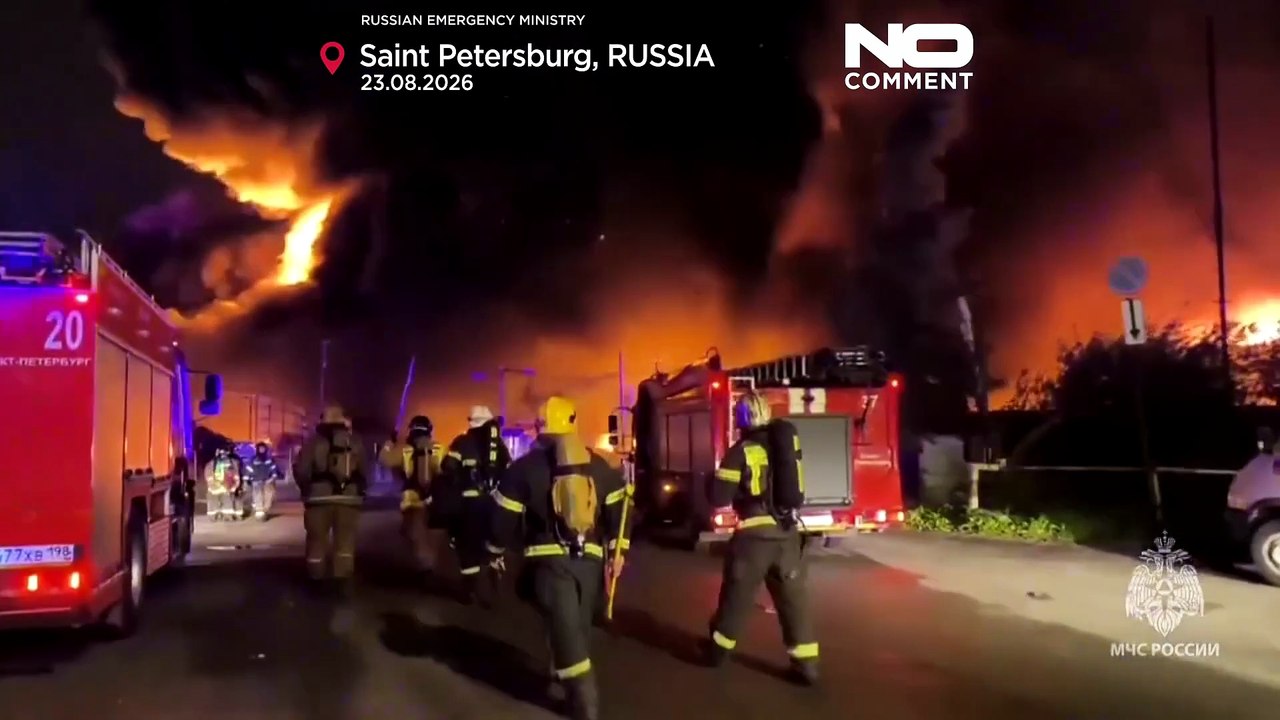 Lagerhaus nahe St. Petersburg brennt: Kyjiw nimmt Ozon-Standorte ins Visier