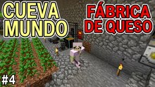 Minecraft #4: ¡Así construí mi fábrica automática en un mundo de cuevas!