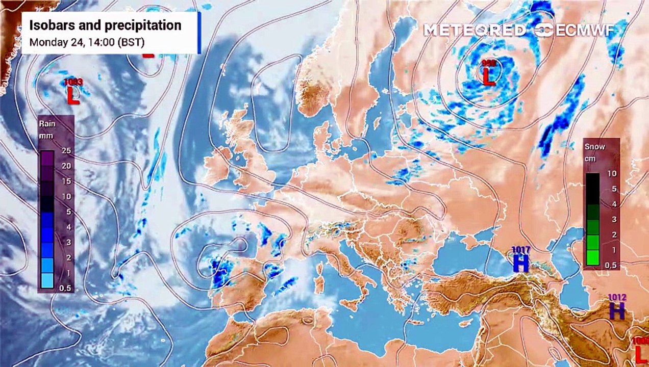 UK weather: Rain and thunderstorms set to return as temperatures climb to 27°C - check when it changes